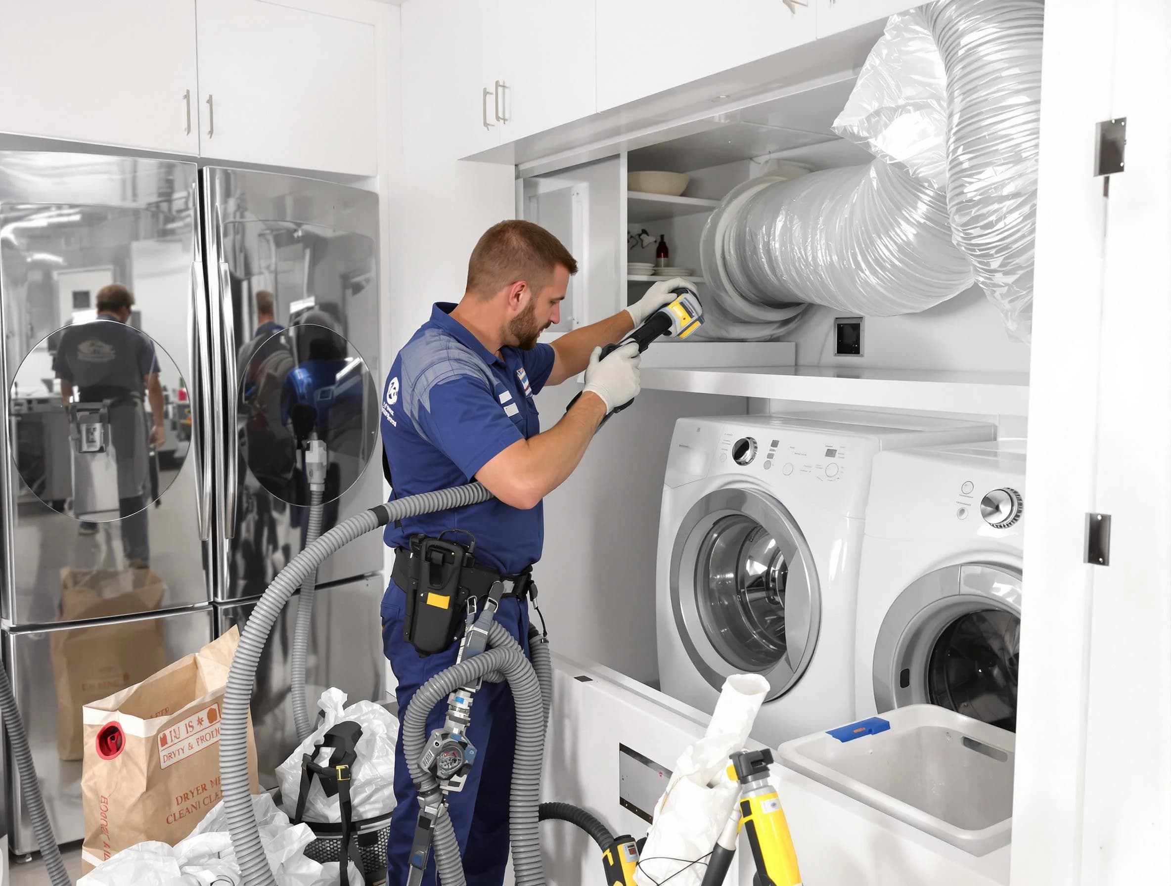 Professional duct cleaning by Hingham Dryer Vent Cleaning in Hingham