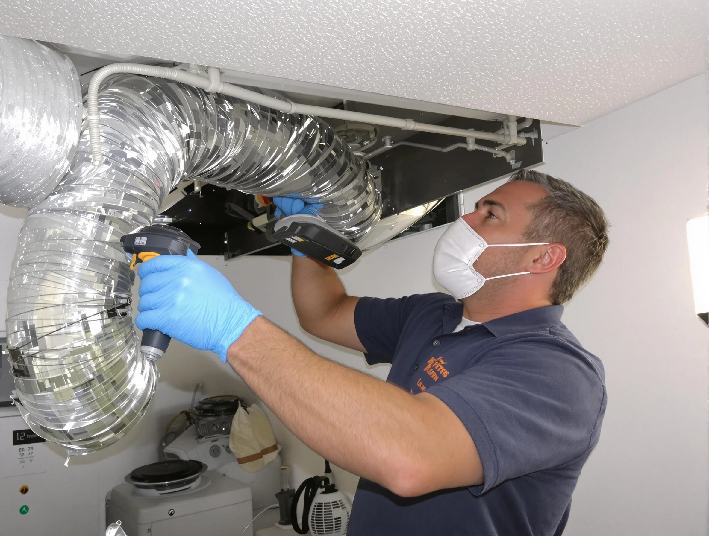 Hingham Dryer Vent Cleaning professional performing thorough residential dryer vent cleaning in Hingham