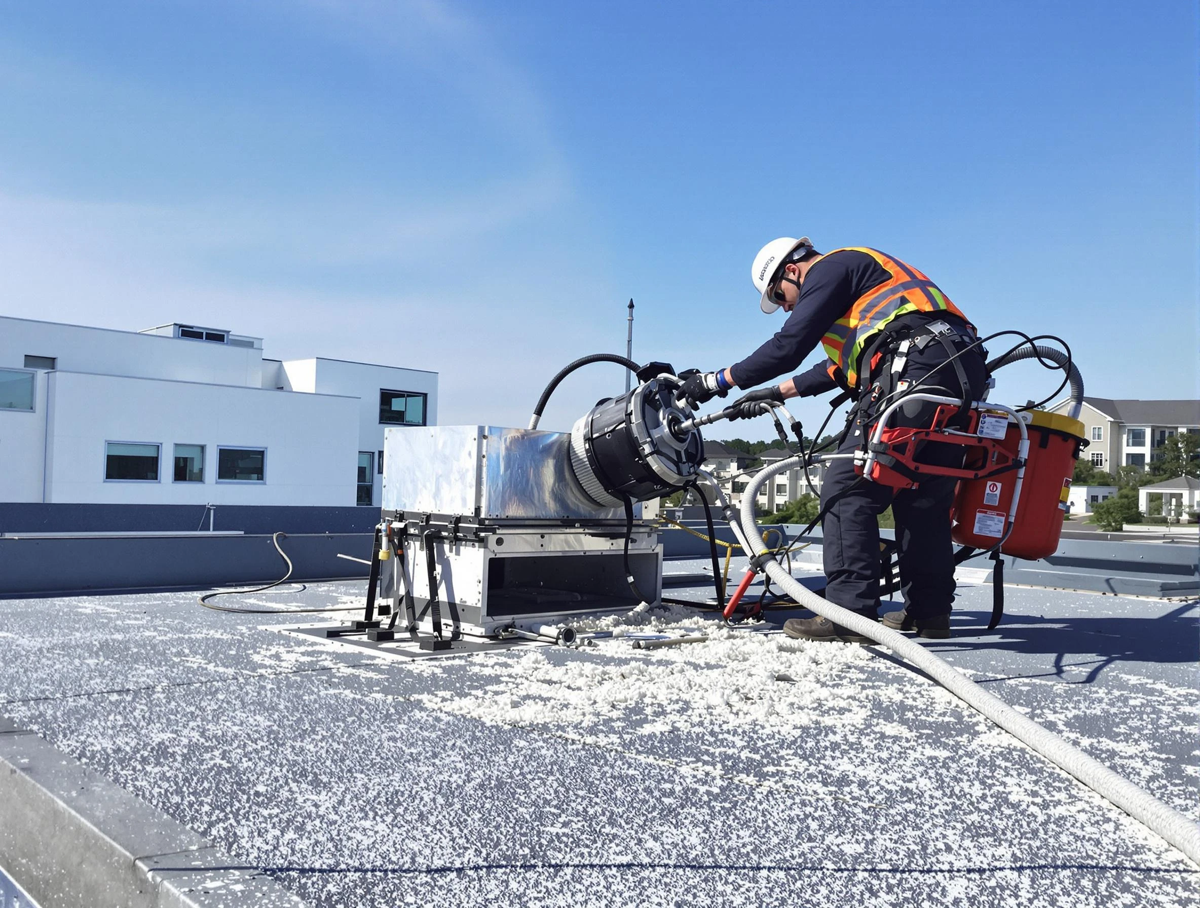 Roof Vent Cleaning in Hanover, MA