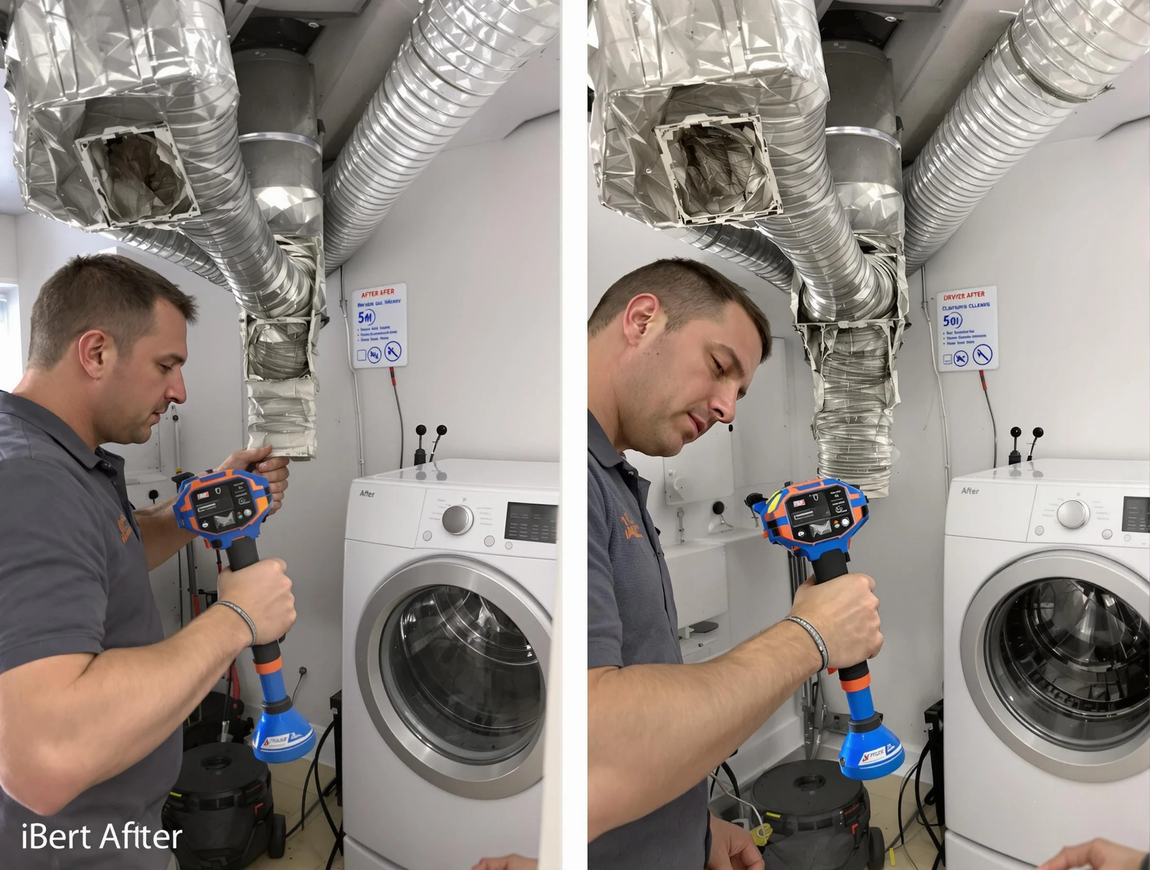 Professional clogged vent cleaning by Hingham Dryer Vent Cleaning in Hingham