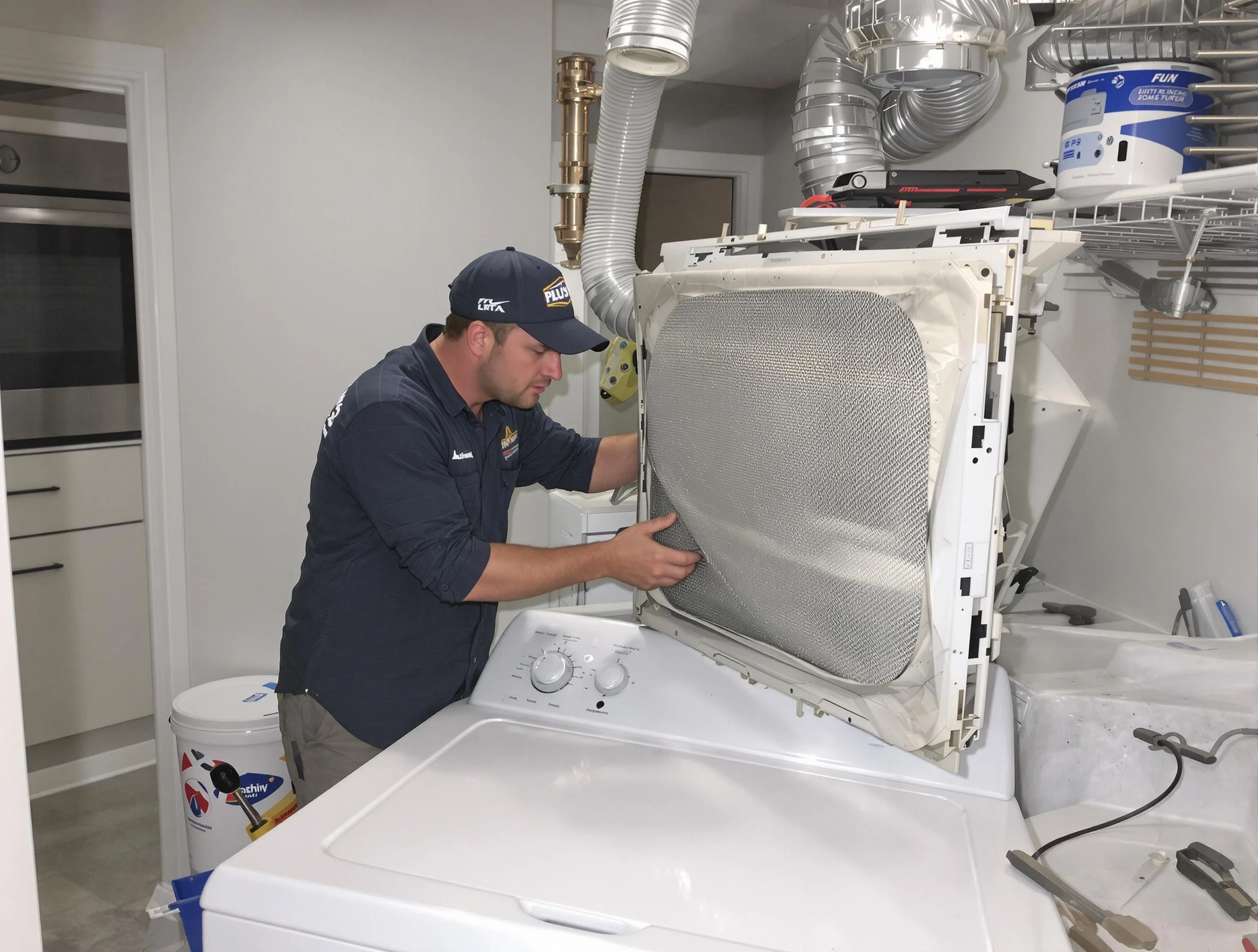 Expert vent cover replacement by Hingham Dryer Vent Cleaning in Hingham